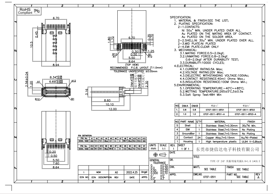 TYPE CF 24P 夹板母座夹板0.8-1.0 L=10.5.png